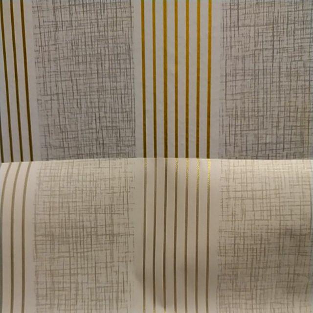 Wallpaper Stiker Salur Gold Abu 45cm X 10m Best Quality