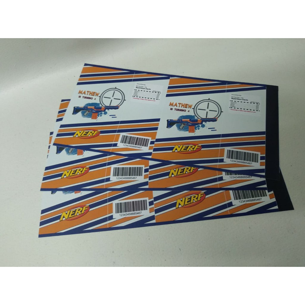 

Label Susu Kotak Custom Karakter Nerf