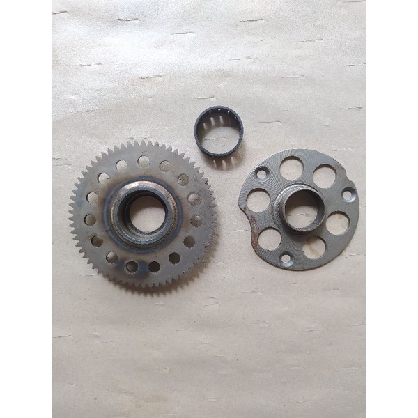 gear gigi besar penghantar dinamo dobel stater fizr alfa sigma original