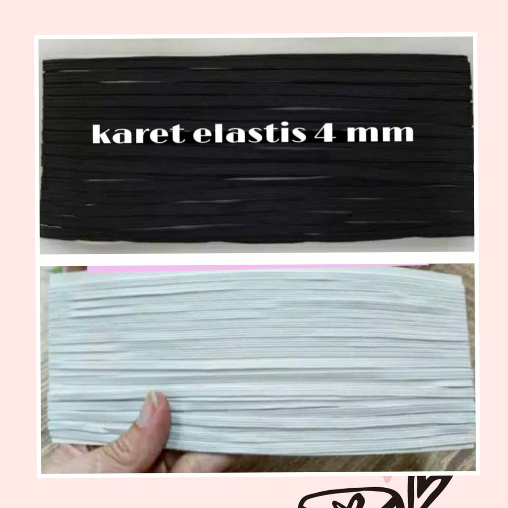 10 YARD - (SIZE 3MM - 8MM)  KARET ELASTIS | TALI ELASTIS |TALI MELAR