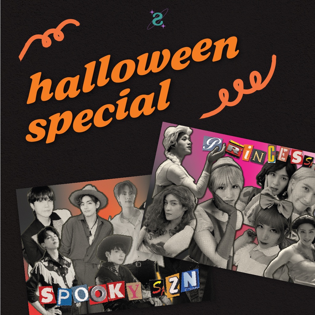 Art Print Halloween - BTS NCT Dream 127 Wayv