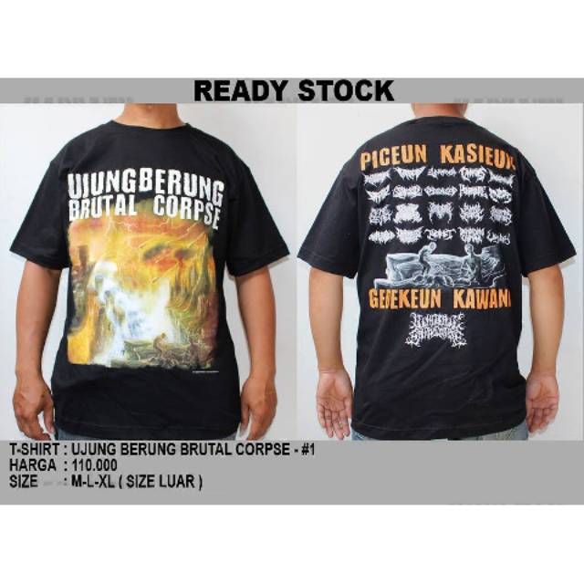 Tshirt UJUNG BERUNG BRUTAL CORPSE