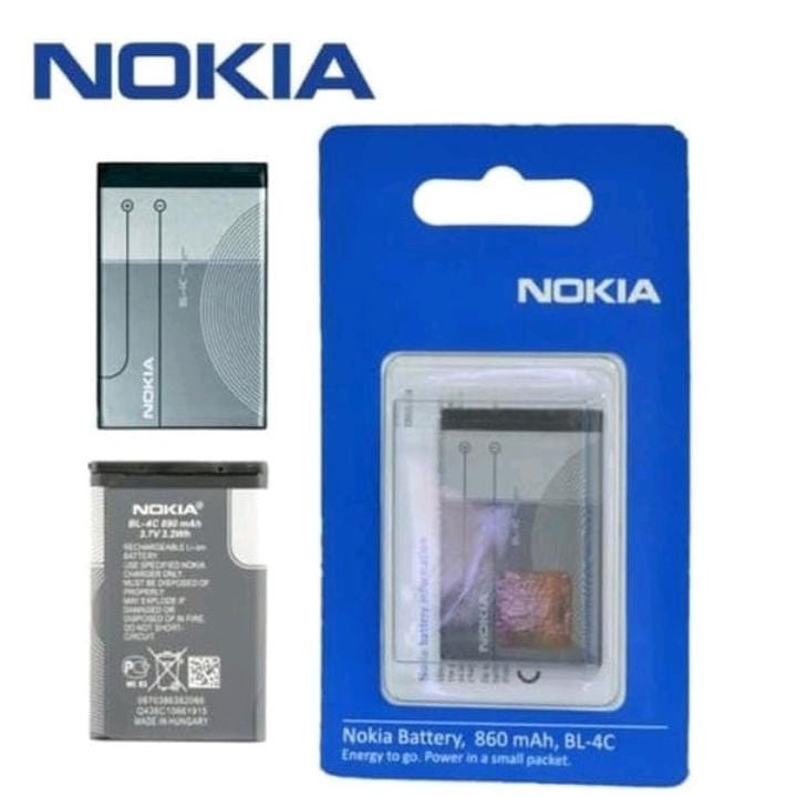 Batre Battery Nokia BL 5C &amp; BL 5C / Baterai Handphone Nokia BL4C 5C Original 95
