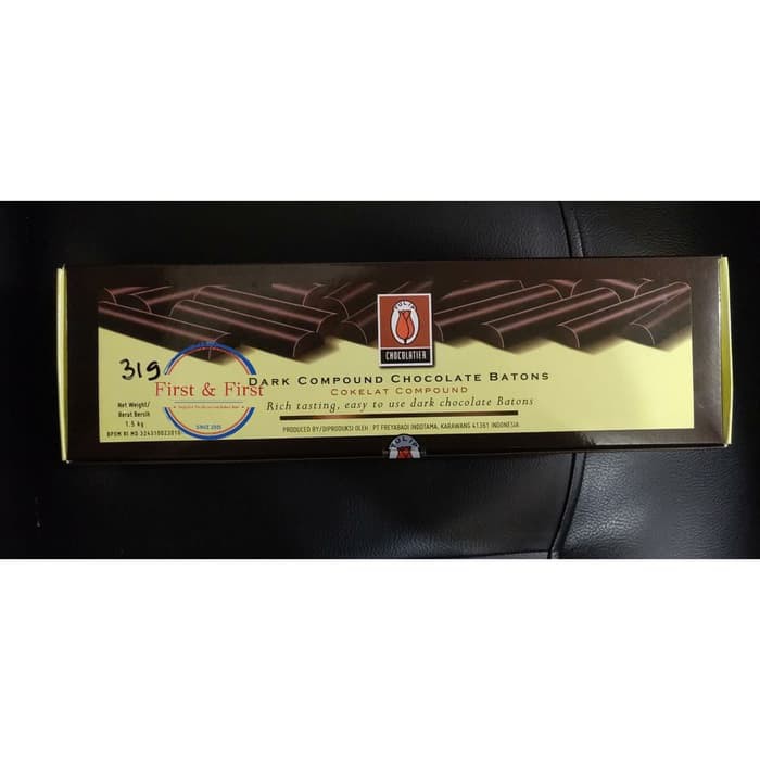 

Coklat Stick Baton Tulip Dark Compound Chocolate Batons