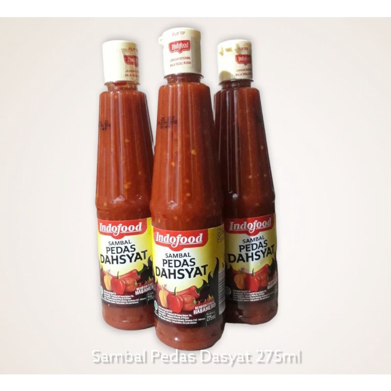 

indofood sambal pedas dasyat 275ml