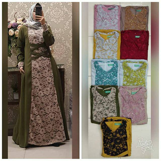 Marevi brukat caramel