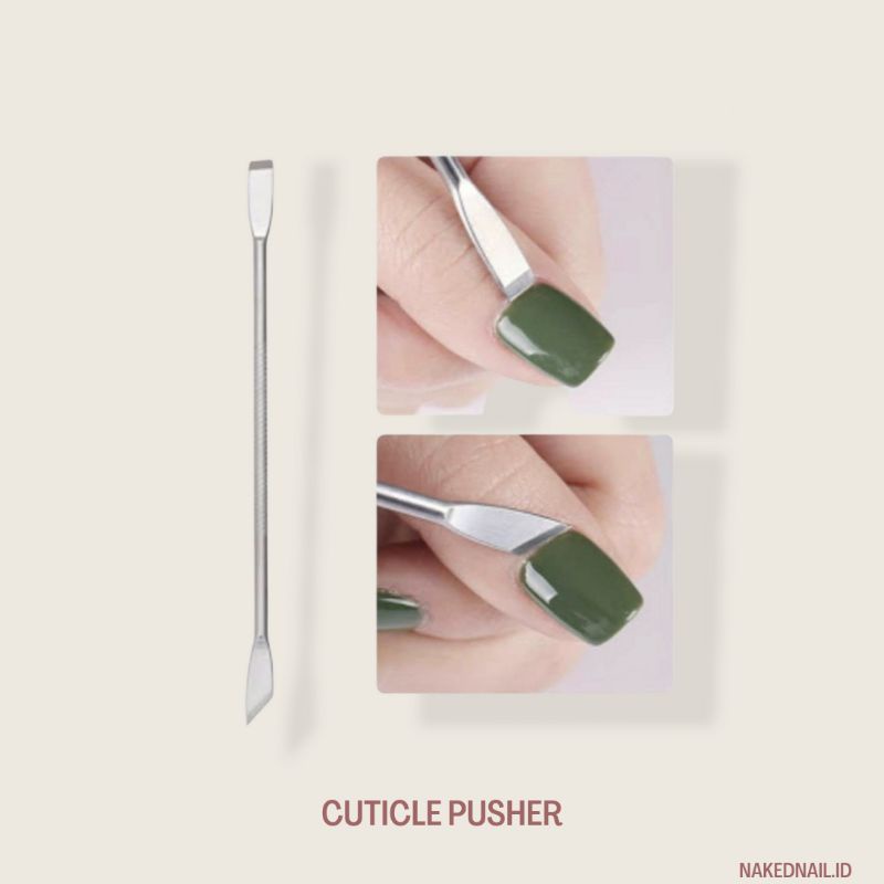 pusher cuticle / pusher nail art / pusher tool / sodokan kutikel stainless / pusher kutikel nailart