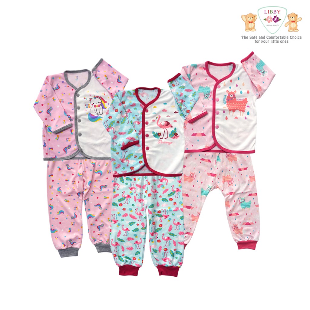 LIBBY Stelan Baju Panjang  Celana  Panjang  Anak  Kecil  