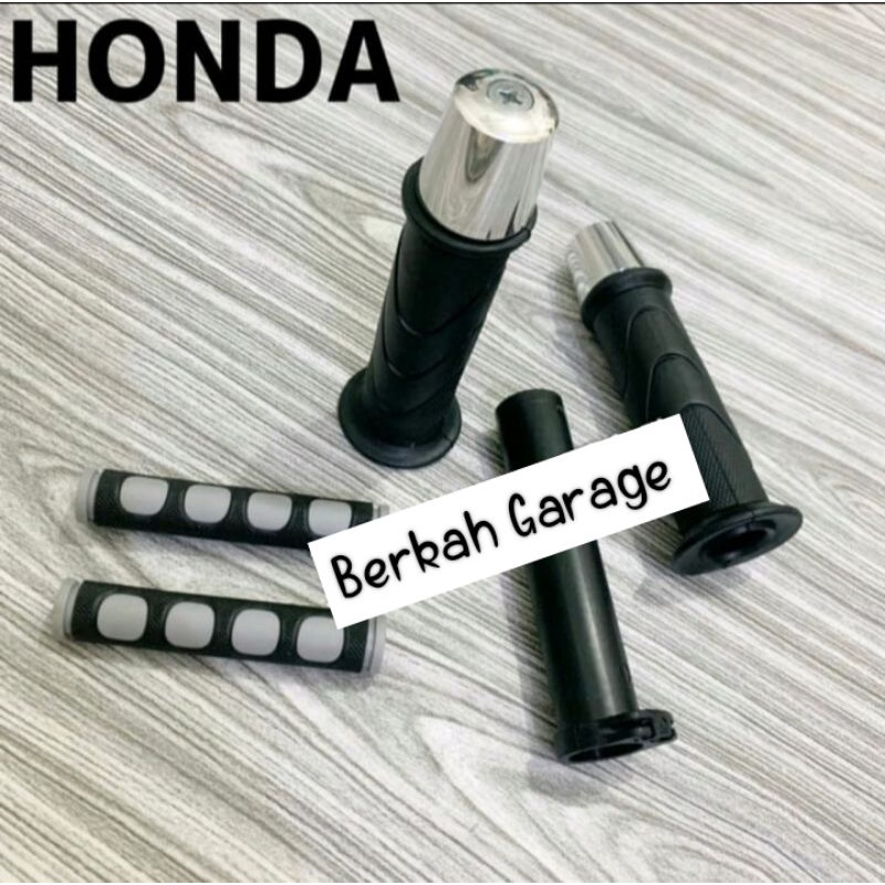 Handgrip/Handfat Standar Honda Metric Bebek Moge Plus Slongsong Gas Pipa