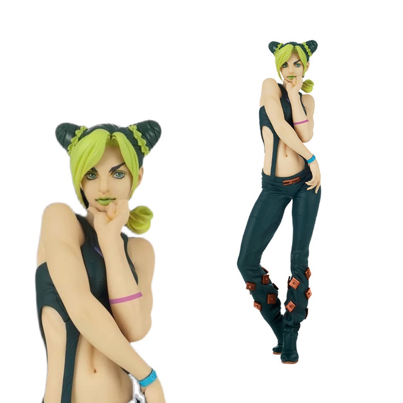 Ornamen Figure Desain Jojo 's Bizarre Adventure Jolyne Cujoh Grandista Untuk Desktop