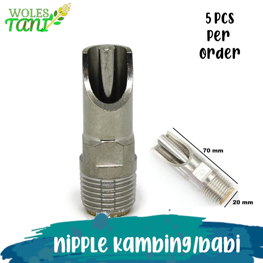 

Nipple Nepel Kambing Babi Sapi 5 Pcs