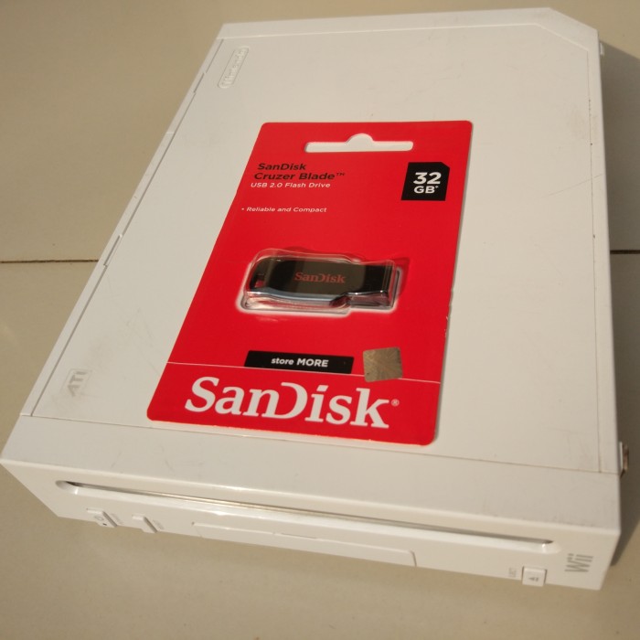 Flashdisk Game Nintendo Wii 32Gb
