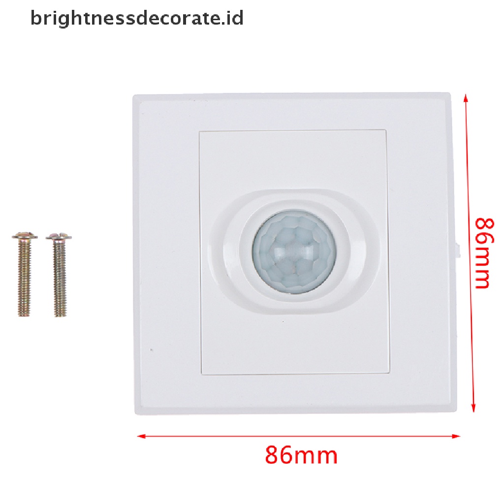 Modul Saklar Sensor Gerak Tubuh Inframerah Pir Auto On Off Untuk Lampu