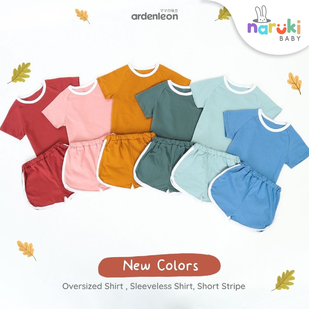 Ardenleon Oversized Shirt Kids Baby Arden Leon Baju Kaos Anak Bayi