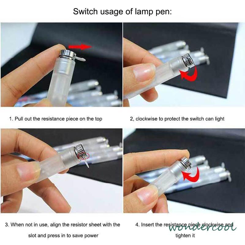 Pulpen Warna-Warni Luminous Untuk Pemula -Won