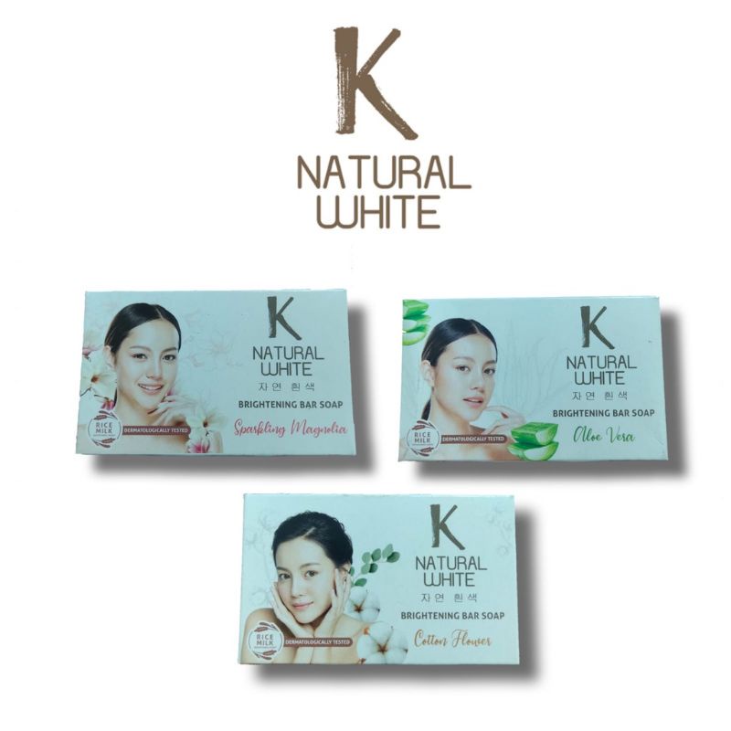 sabun k natural white 85gr (varian random)