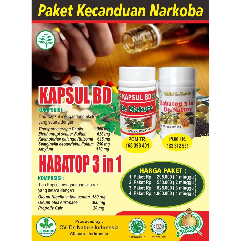 OBAT PECANDU NARKOBA