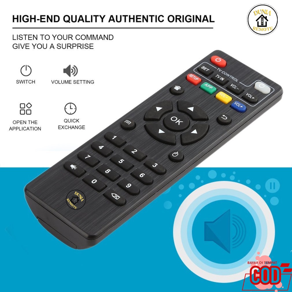 Remot Remote TV MULTI ANDROID STB-11 TV BOX ALL TYPE MXQ MX10 H96 V88 T95 TX X96 / ECER DAN GROSIR