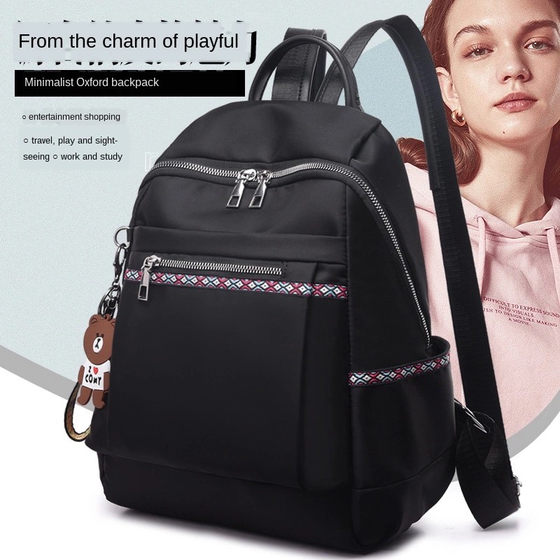 DT123 - Tas Wanita Import Kantor Kerja Sekolah Kuliah Outdoor Trendy Korea Backpack - RANSEL OCCAN