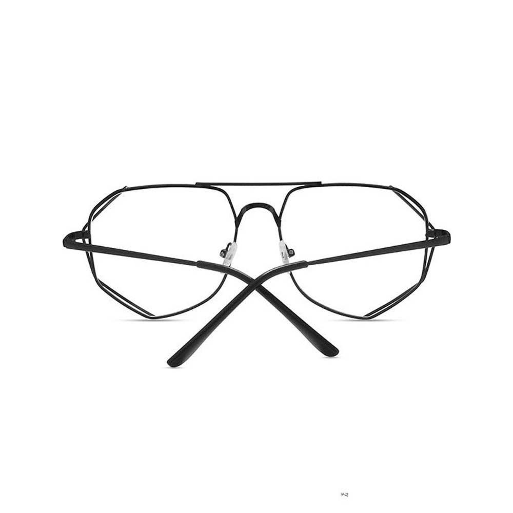 Mxbeauty Kacamata Anti Radiasi Fashion Warna Silver Kacamata Komputer Hollow Metal Gaya Korea Wanita Eyeglasses