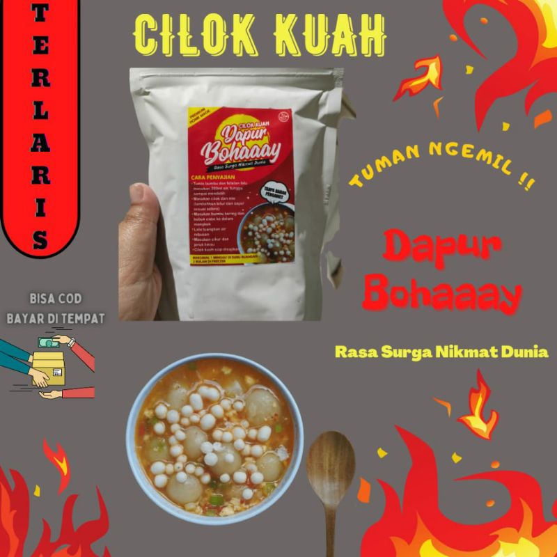 

(READY LANGSUNG KIRIM) CILOK KUAH DAPUR BOHAAAY