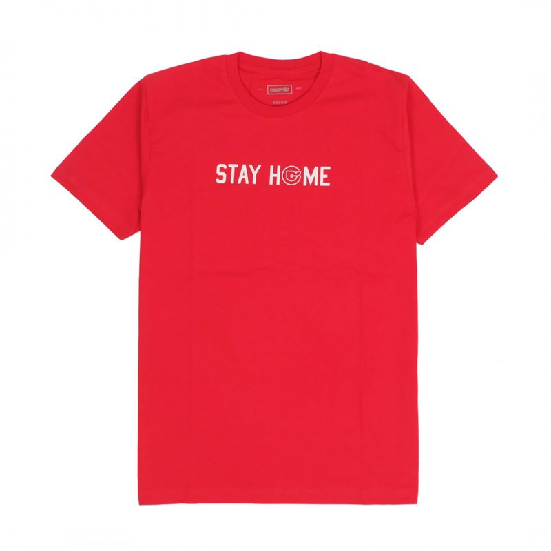 

Cosmic Tees Stay Home Red