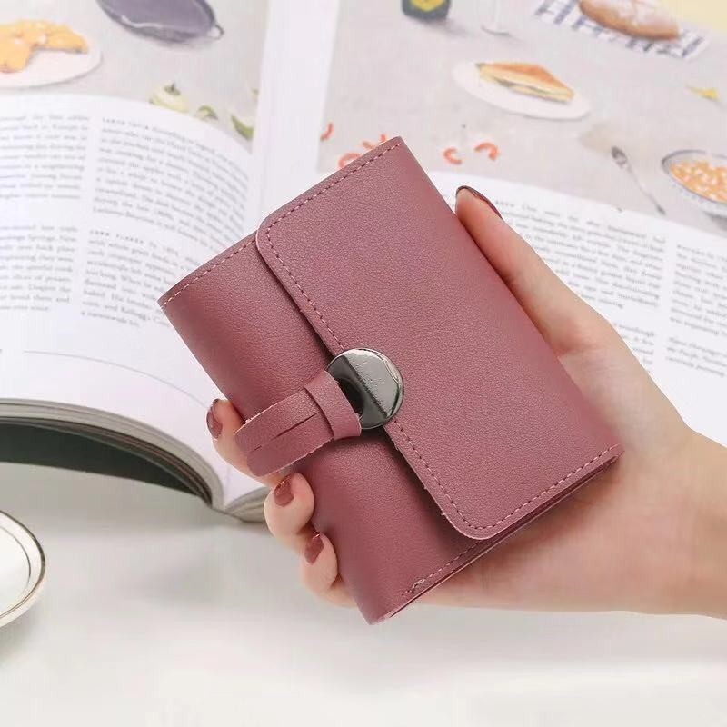(COD) Dompet Lipat Mini Wanita Korean Fashion Wallet MALLSHOPPING