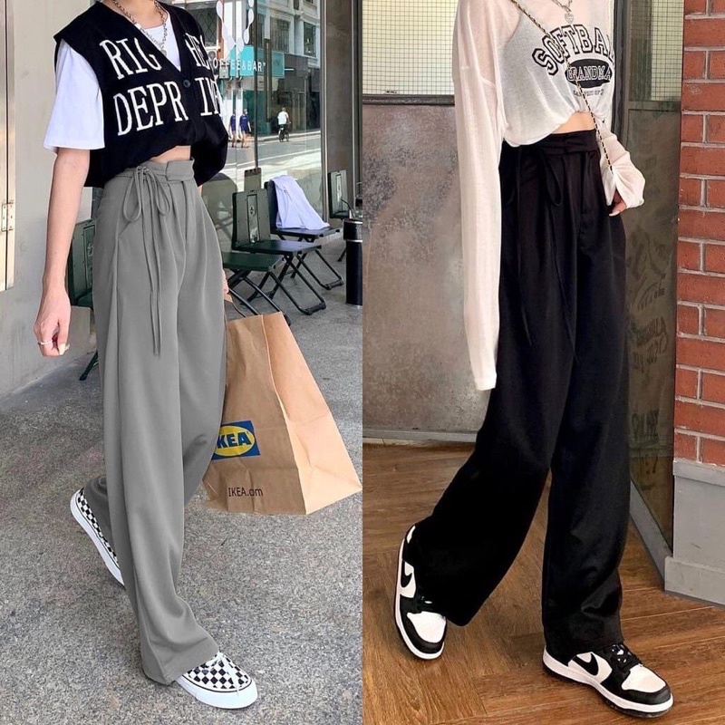 Kulot hitam/ pants hitam /celana kulot hitam /kulot wanita