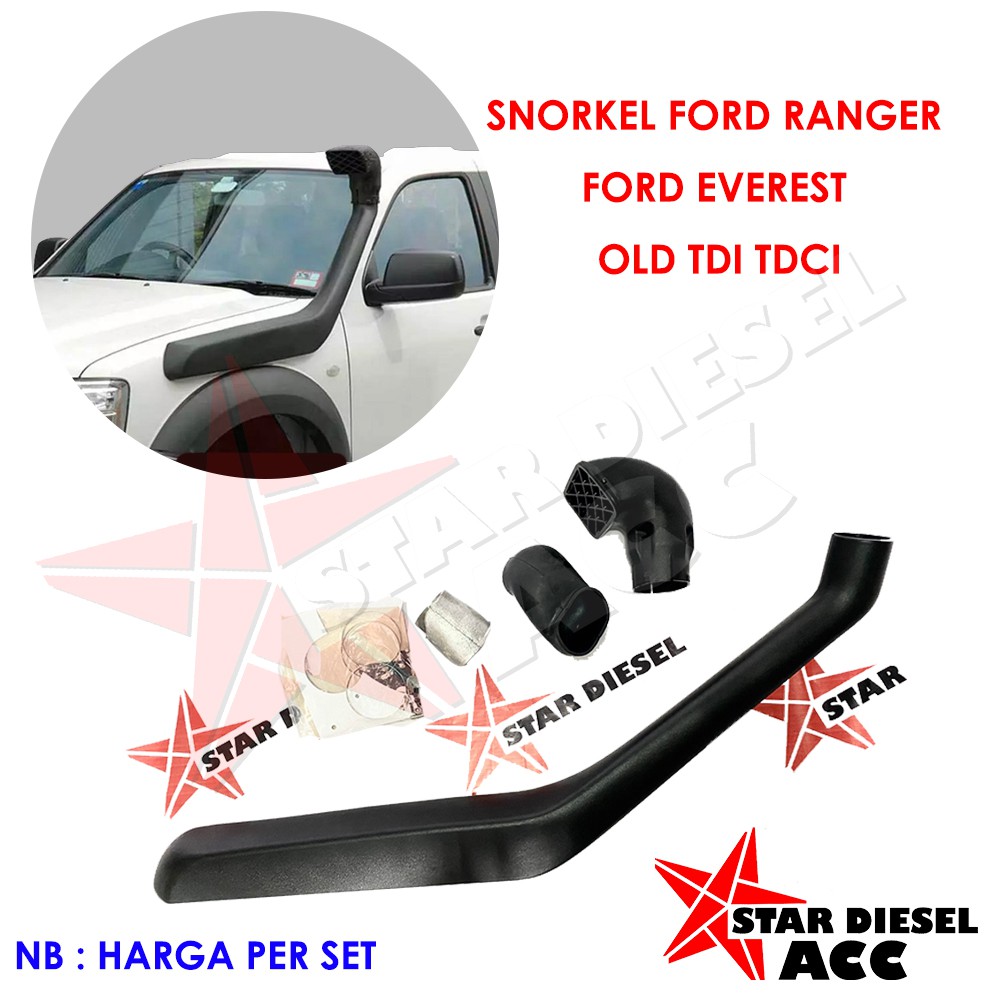 SNORKEL FORD RANGER FORD EVEREST TDCI TDI GEN 1 2 3