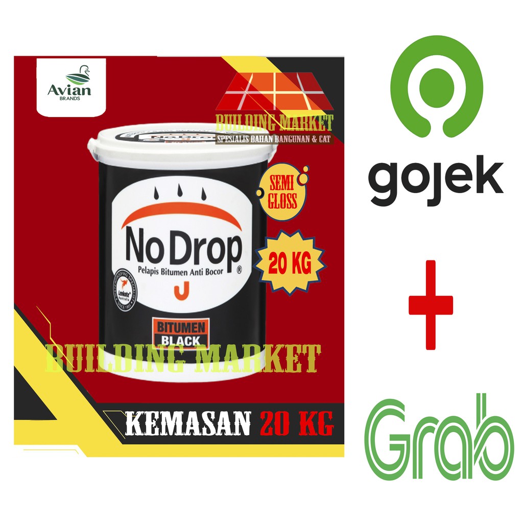 BITUMEN BLACK WATERPROOFING CAT PELAPIS BITUMEN NO DROP 20 KG