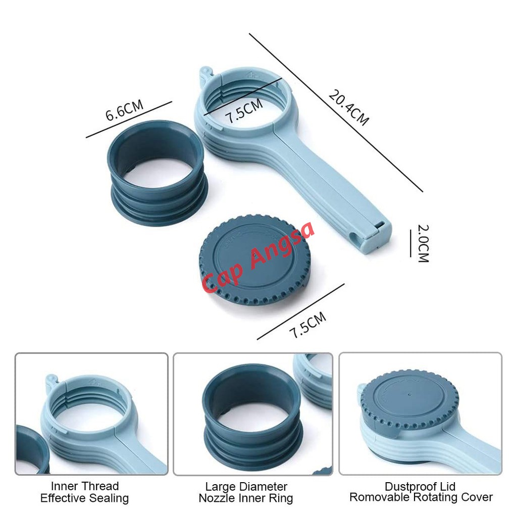 SEAL &amp; POUR BAG CLIPS SNACK SEALING CLIP LARGE PENJEPIT JEPITAN CLAMP BAG SEALER PENUTUP