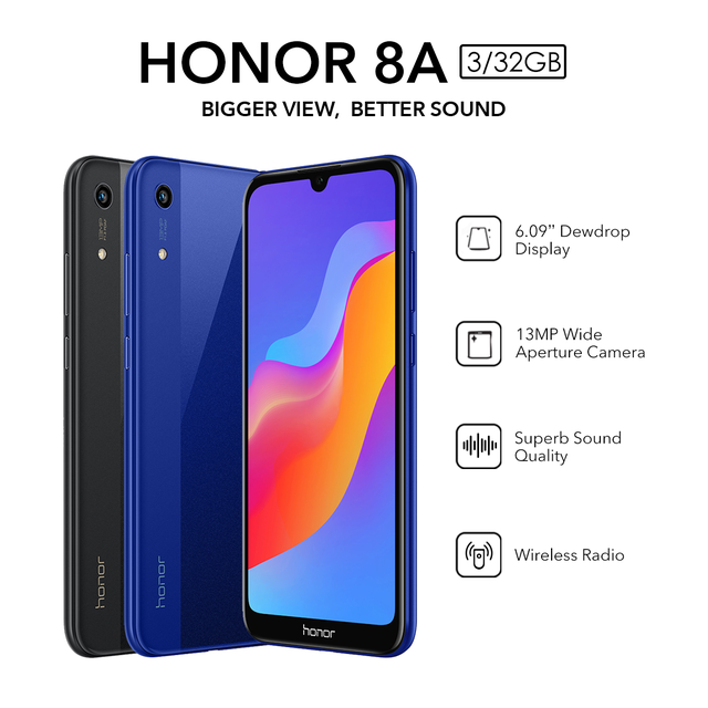 Honor 8a 3 32gb Garansi Resmi Honor Indonesia Shopee Indonesia