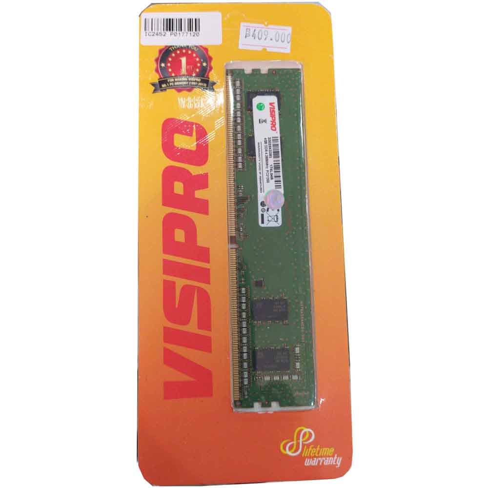 Memory Longdimm VISIPRO 4GB DDR4 2666Mhz