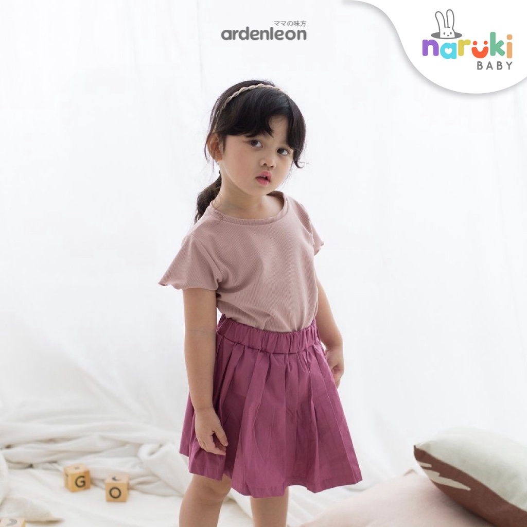 Ardenleon Girls Kayla Rib Shirt S/M/L/XL (6mo - 4yrs) Arden Leon Baju Atasan Anak Perempuan