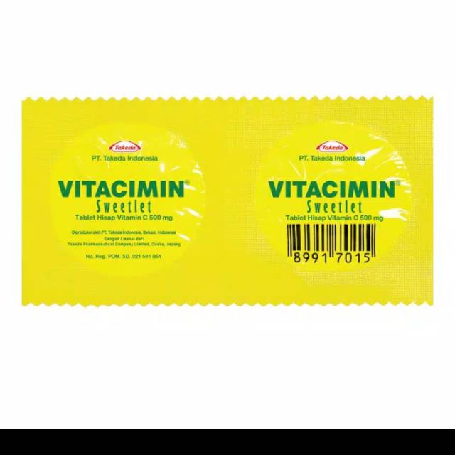 VITACIMIN TAB 1 strip isi 2 pcs