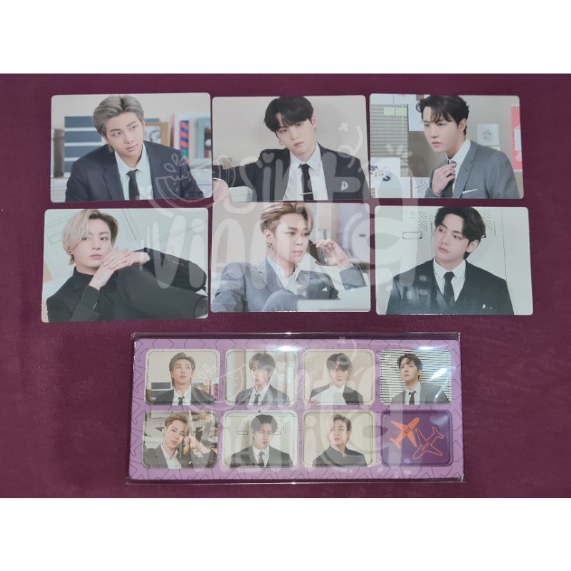 PHOTOCARD (PC) + MAGNETIC PUZZLE MERCH BOX #5 BTS