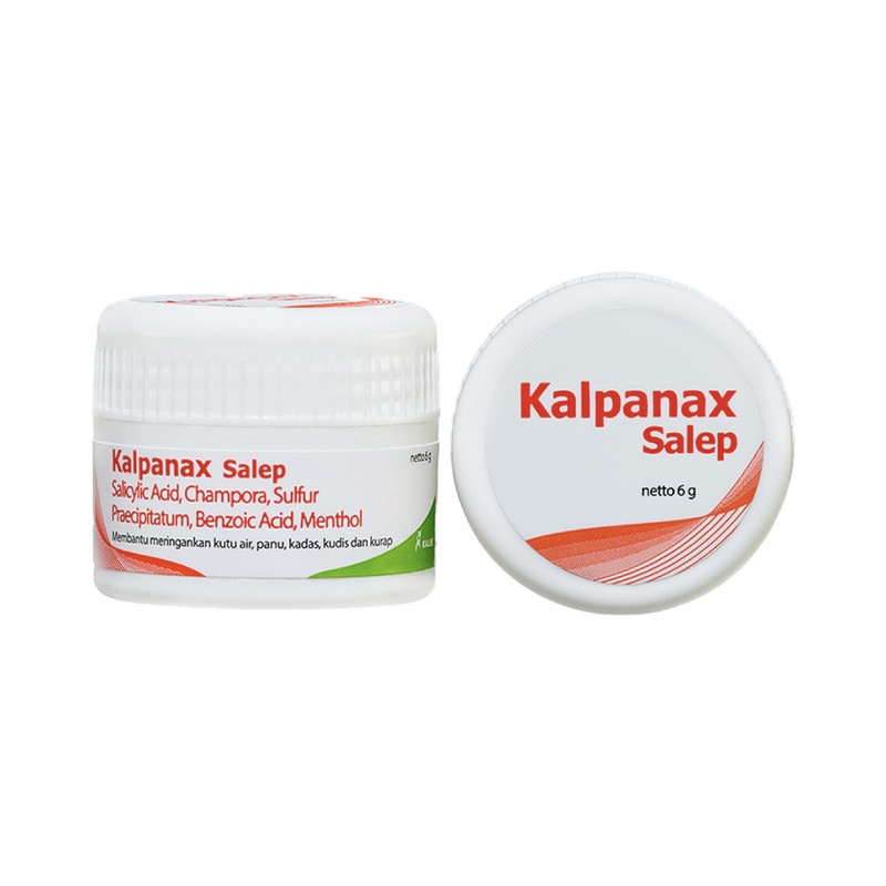 Kalpanax Krim 5 g &amp; salep 6g krim/salep Kutu air dan jamur - Paket 25