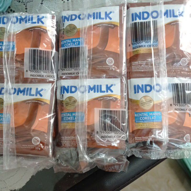 

INDOMILK KENTAL MANIS COKLAT SACHET RENCENGAN 6X37Gr