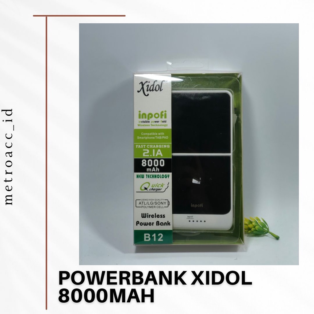 POWERBANK XIDOL 8000 mAh FAST CHARGING