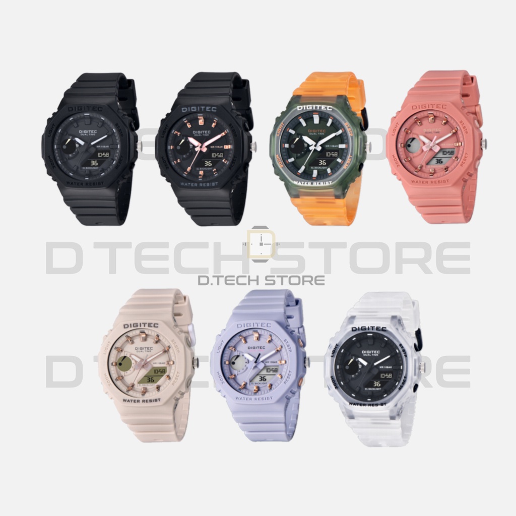 Jam tangan Digitec DA-3119/DG3119/DA 3119 Original