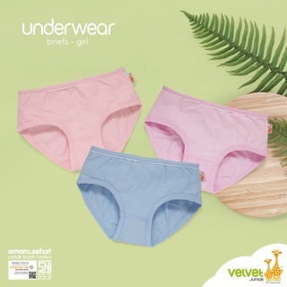 Makassar ! Underwear / Celana Dalam Brief Segitiga Girl Velvet Junior