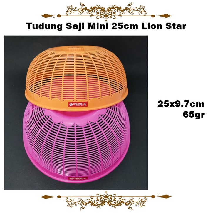 RML636R Tudung Saji Mini Bulat Lion Star DC-1