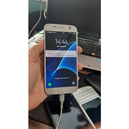 Samsung S7 flat dual sim Ram 4/32 second seken