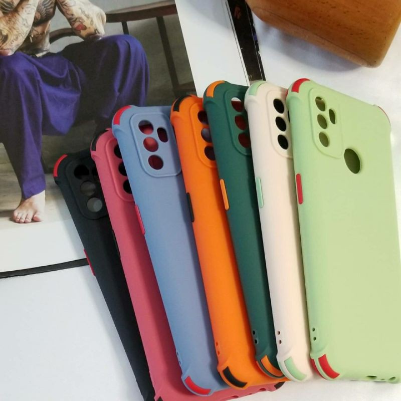 Realme C11/C12/C15 Case Polos Anticrack