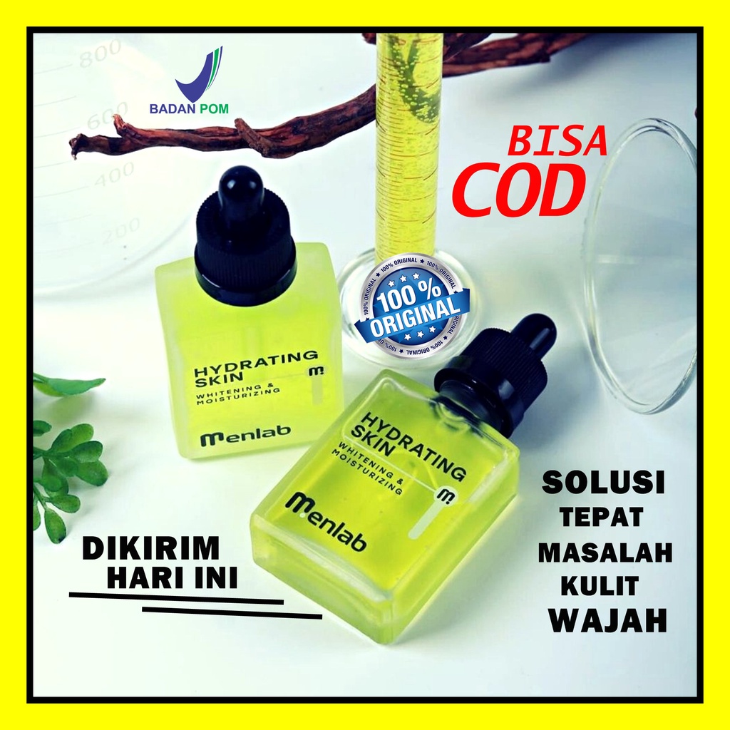 SERUM MENLAB HYDRATING SKIN SERUM | MENLAB HYDRATING SERUM | MEN LAB SERUM PRIA ORIGINAL 100% BPOM