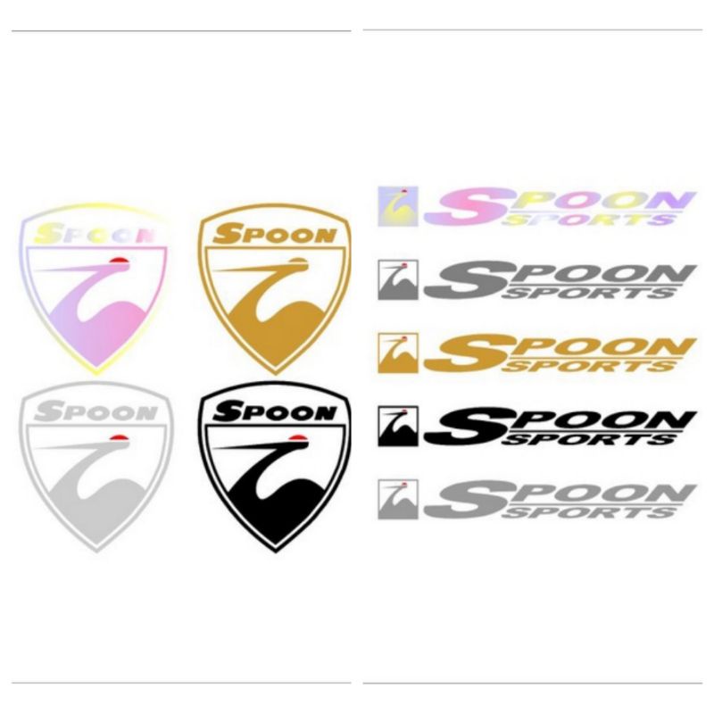 

STICKER SPOON STIKER SPOON SPORTS CUTTING