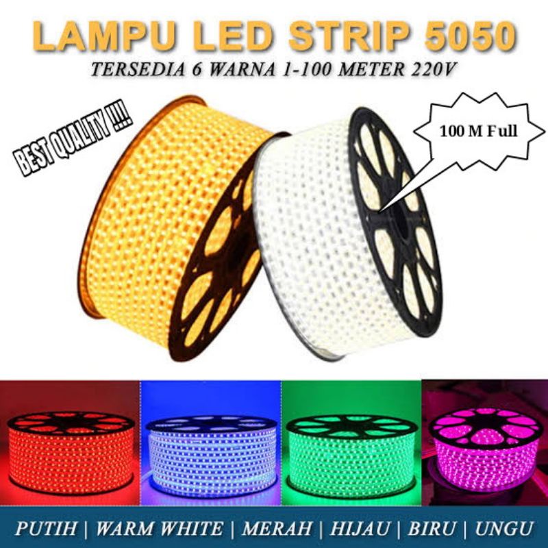 Strip Led 5050 100 Meter ( Roll )