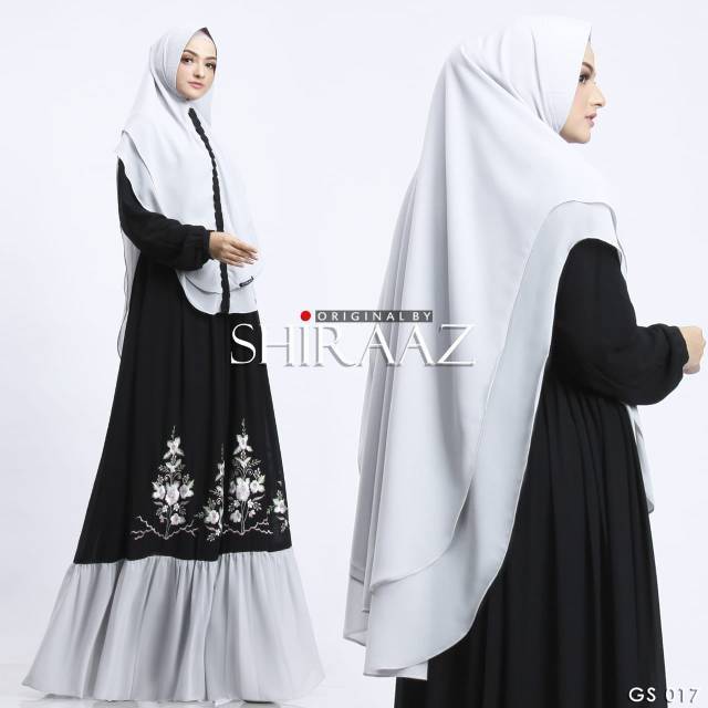 GS 017 gamis syari Shiraaz original