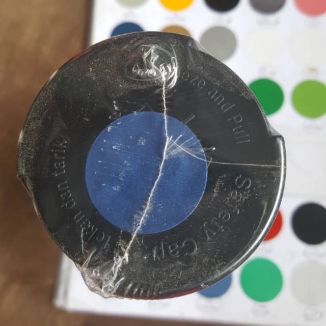 

pilox samurai paint biru metalik 1147