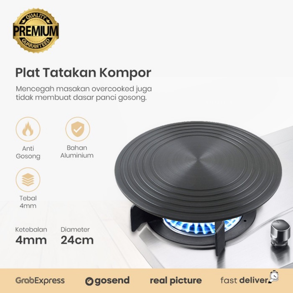 Plat Tatakan Alas Panci Konduksi Anti Gosong Defrosting Tray ORIGINAL